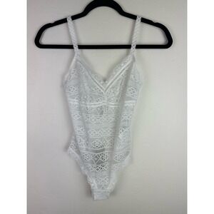 NWT Intimissimi Baby Crochet Lace Bodysuit in White size SML